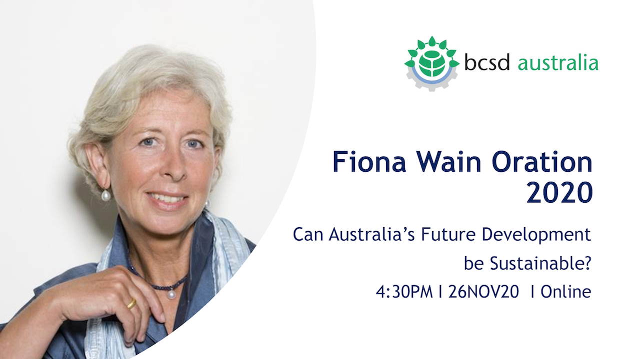 Fiona Wain Oration